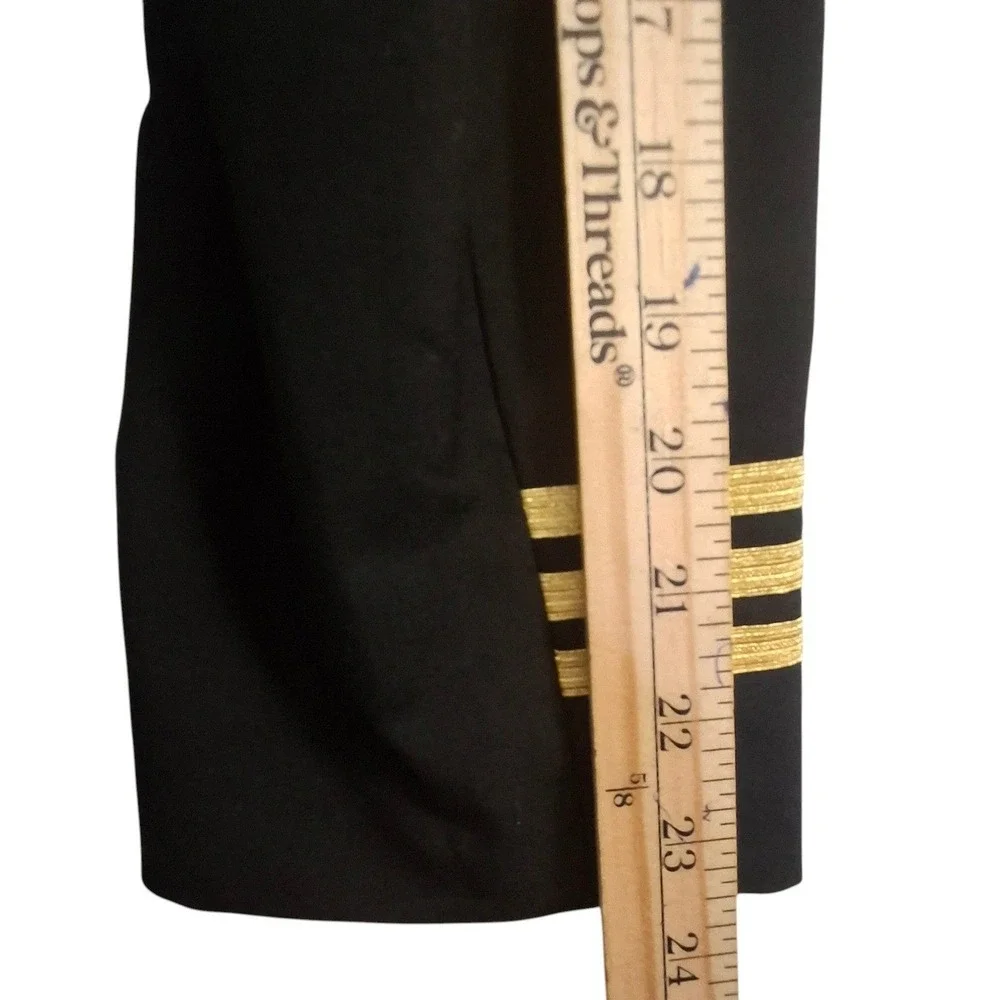 Abbott Uniforms Delta Air Lines Pilot Blazer Navy Blue 40S Wool Blend 3587-010